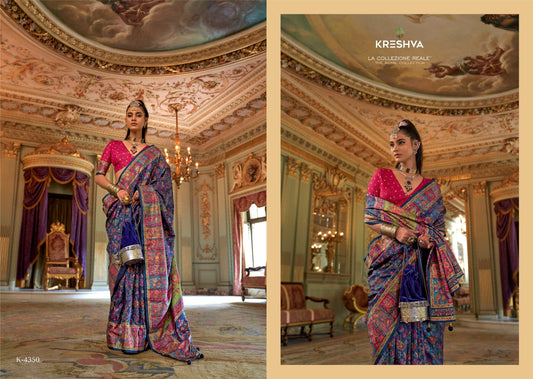 4350 Raj Kothi Kreshva Pv Silk Sarees