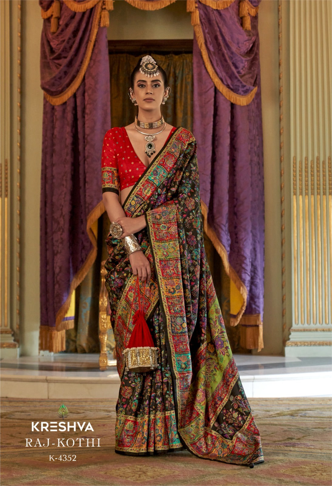 4352 Raj Kothi Kreshva Pv Silk Sarees