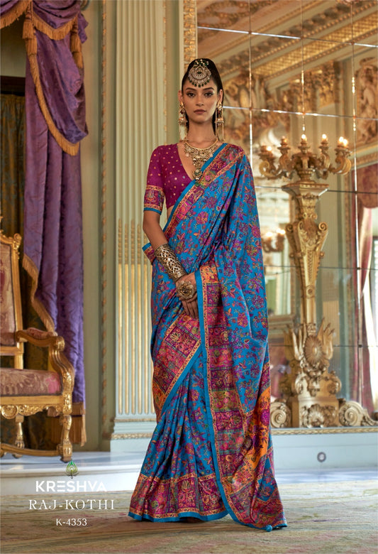 4353 Raj Kothi Kreshva Pv Silk Sarees