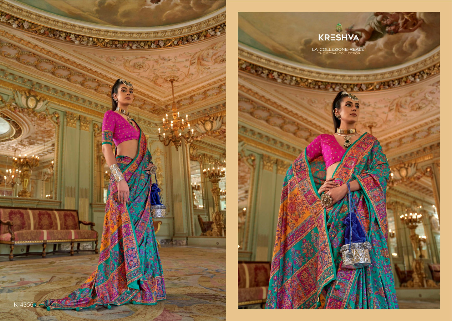 4356 Raj Kothi Kreshva Pv Silk Sarees