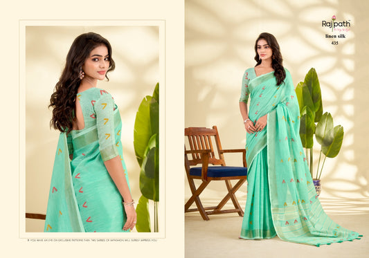 435 Arrow Rajpath Silk Sarees
