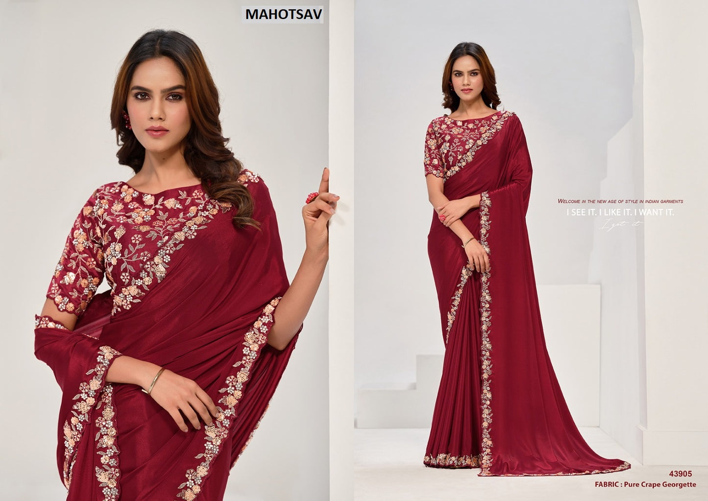 43905 Norita Mahotsav Silk Sarees