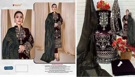 V-17024-B Fepic Pakistani Salwar Suits