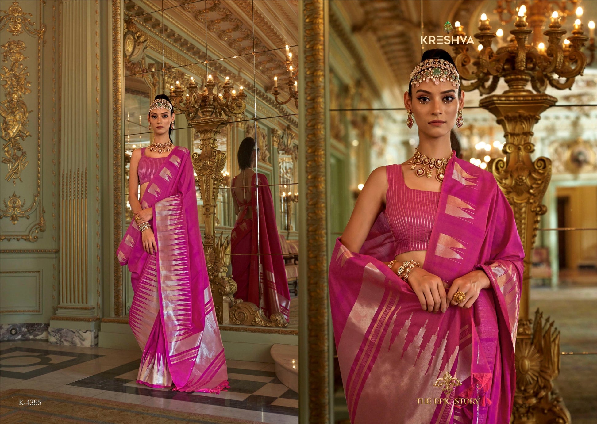 4395 Antariksh Kreshva Soft Silk Sarees