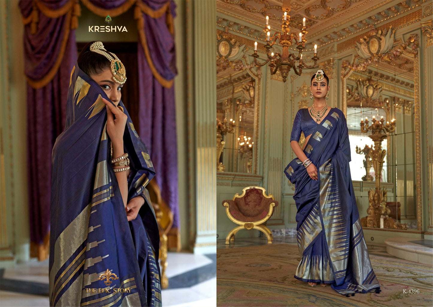 4396 Antariksh Kreshva Soft Silk Sarees