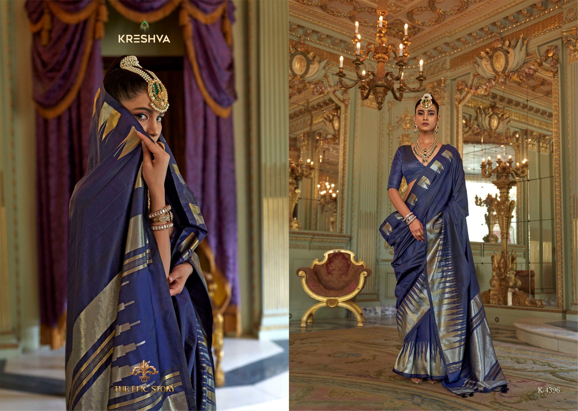 4396 Antariksh Kreshva Soft Silk Sarees