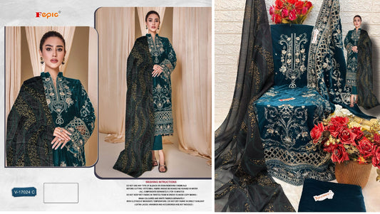 V-17024-C Fepic Pakistani Salwar Suits