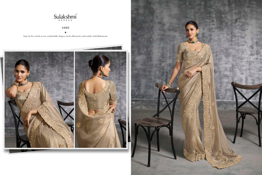 4403 Kashira Sulakshmi Prints Premium Tissue Sarees