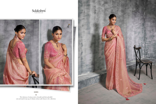 4404 Kashira Sulakshmi Prints Premium Tissue Sarees