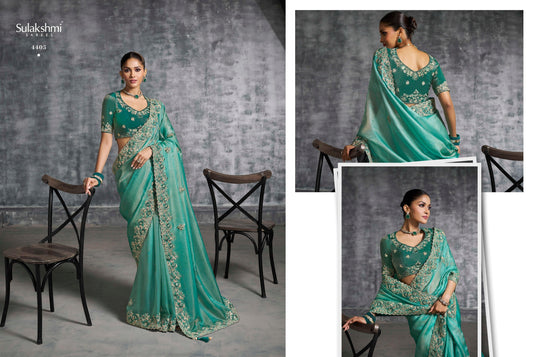 4405 Kashira Sulakshmi Prints Premium Tissue Sarees