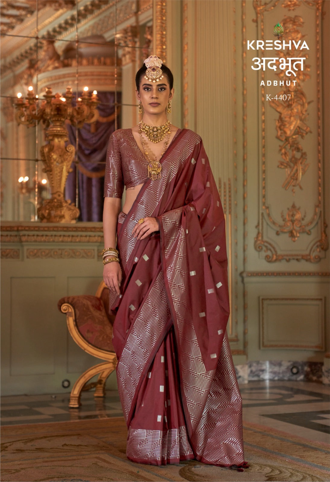 4407 Adbhut Kreshva Soft Silk Sarees