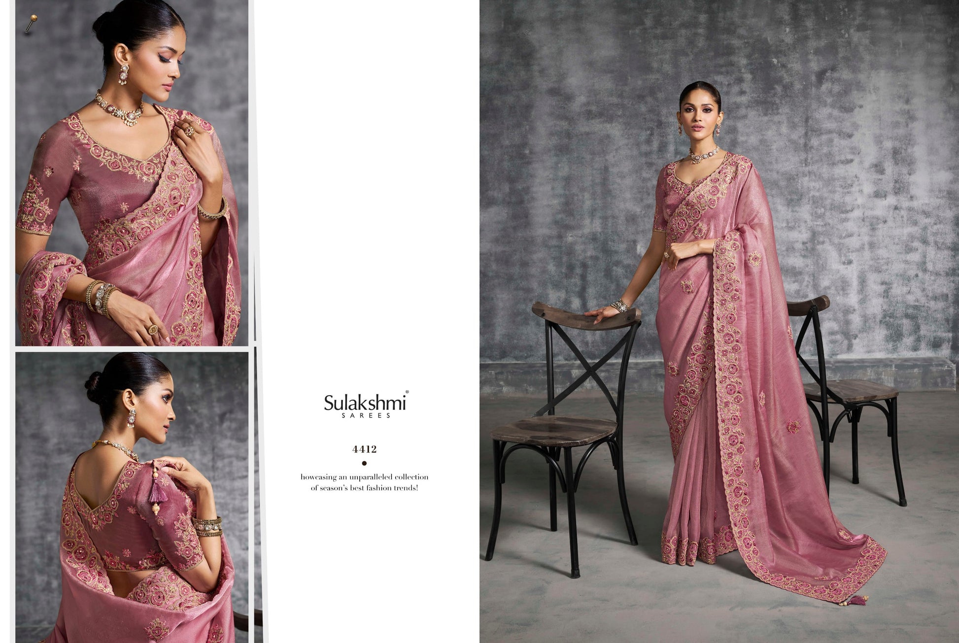 4412 Kashira Sulakshmi Prints Premium Tissue Sarees