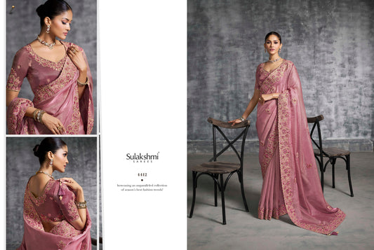 4412 Kashira Sulakshmi Prints Premium Tissue Sarees
