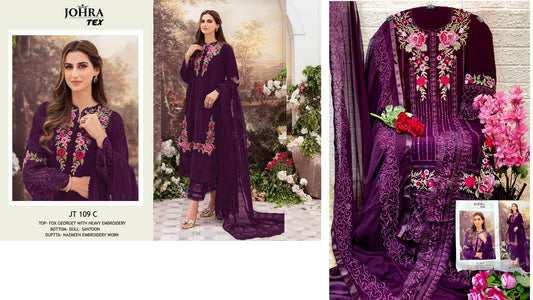 Jt-109-C Johra Tex Pakistani Salwar Suits