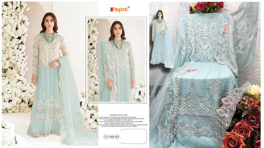 C- 1302B Rosemeen Fepic Pakistani Salwar Suits
