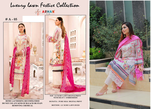 A-05 Arhan Fab Pakistani Salwar Suits