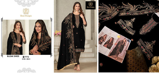 396C Ziaaz Designs Pakistani Salwar Suits