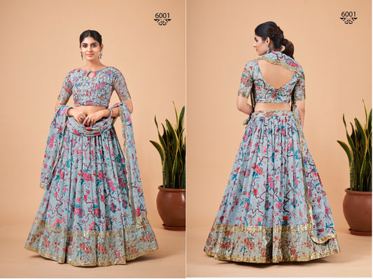 6001 Florence Aahvan Designs Lehenga Choli