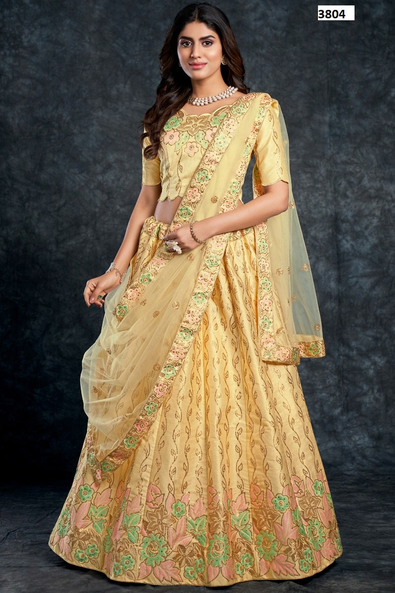 3804 Bridal Saga Aahvan Designs Lehenga Choli