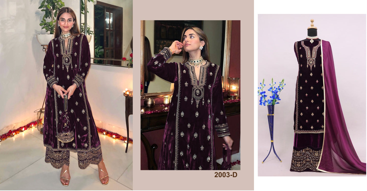 2003D Safa Creation Pakistani Salwar Suits