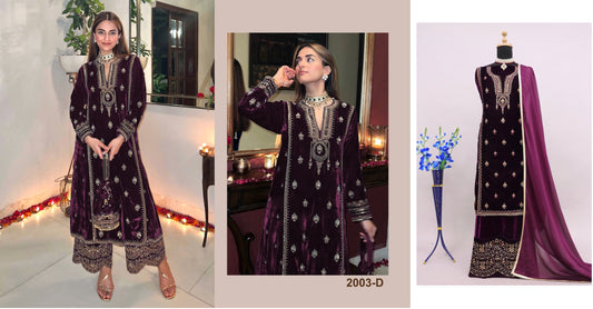 2003D Safa Creation Pakistani Salwar Suits