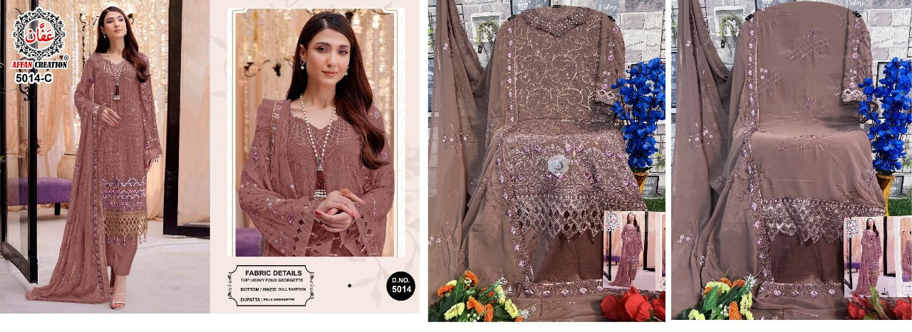5014C Affan Creation Pakistani Salwar Suits
