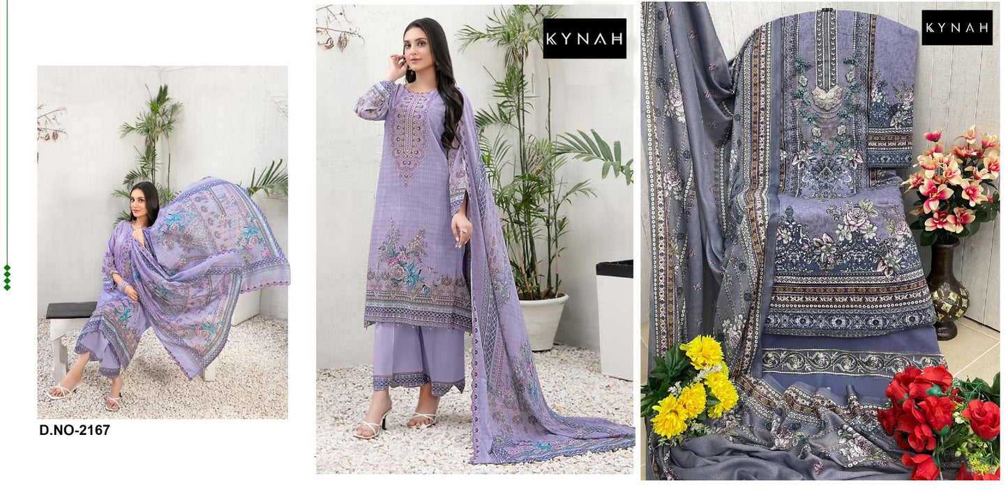 2167 Kynah Pakistani Salwar Suits
