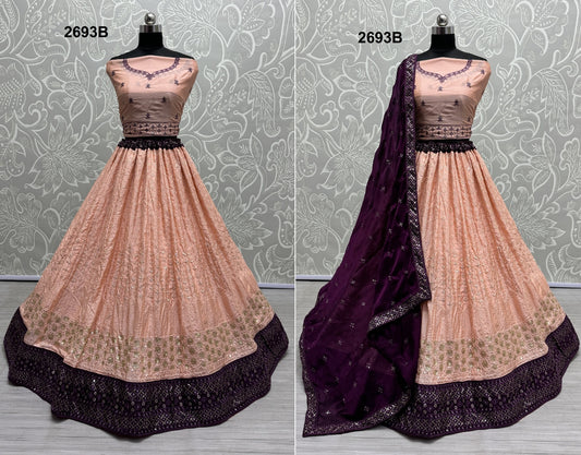 2693B Anjani Art Lehenga Choli