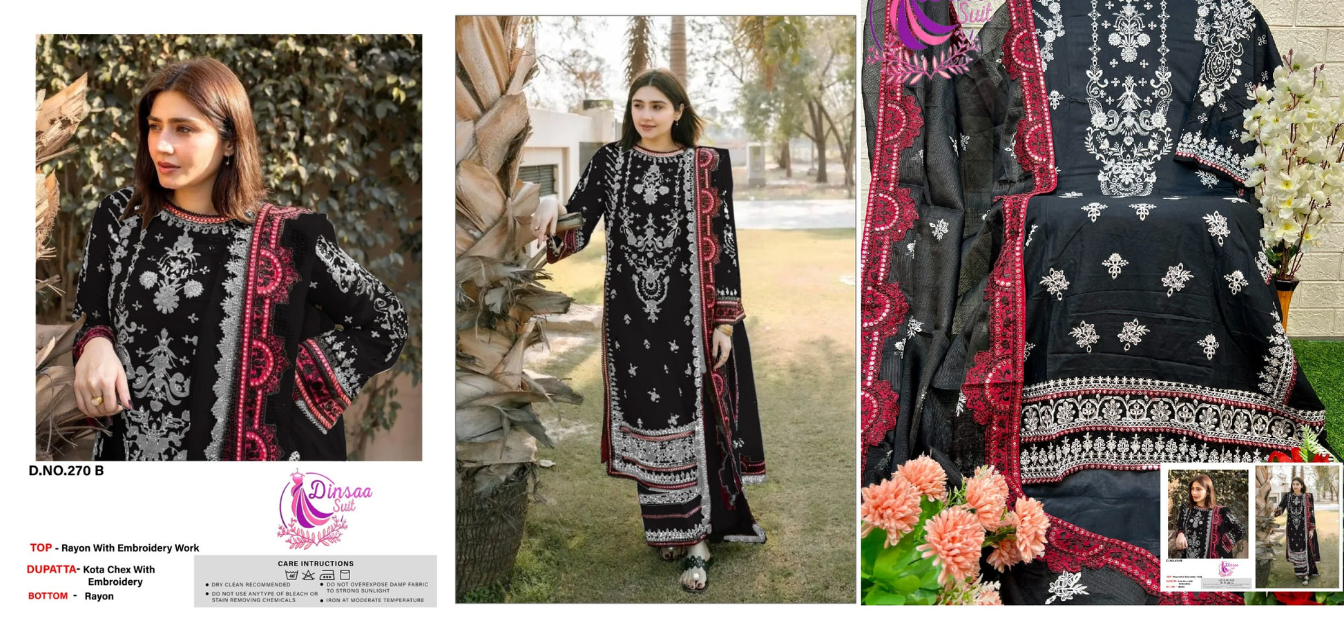 270B Dinsaa Suit Pakistani Salwar Suits