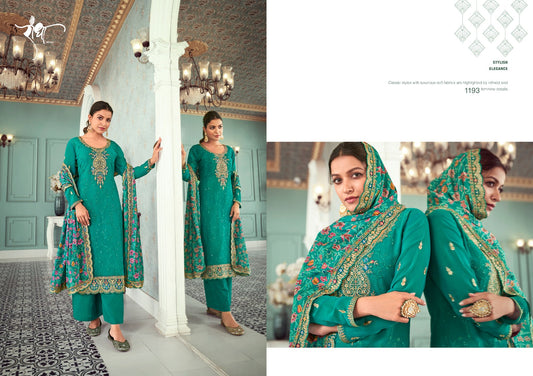 1193 Raheda Radha Unstitched Suits