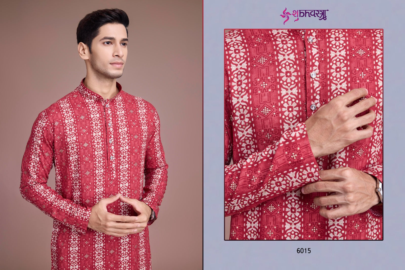 6015 Vastra Vol 2 Shubhvastra Mens Kurta