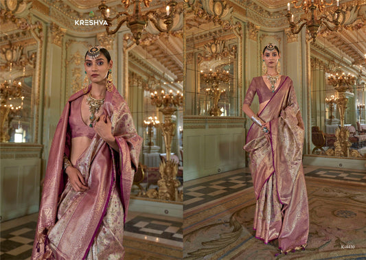 4430 Aakarshan Kreshva Pv Tissue Sarees