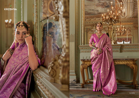 4436 Anupa Kreshva Pv Tissue Sarees