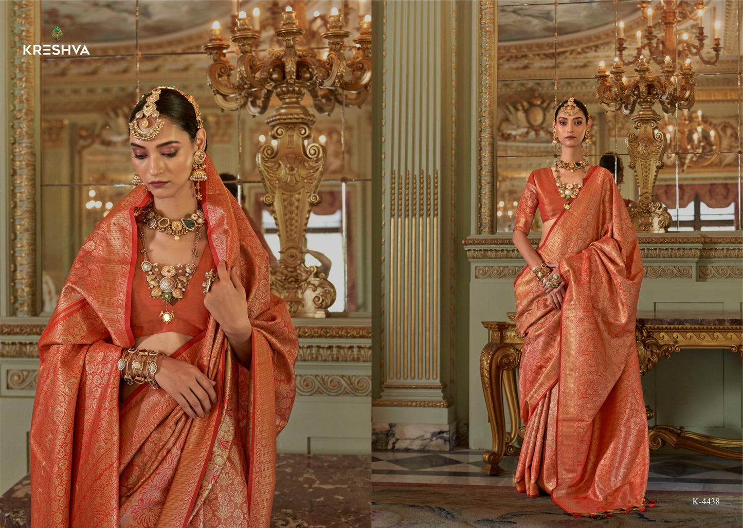 4438 Anupa Kreshva Pv Tissue Sarees
