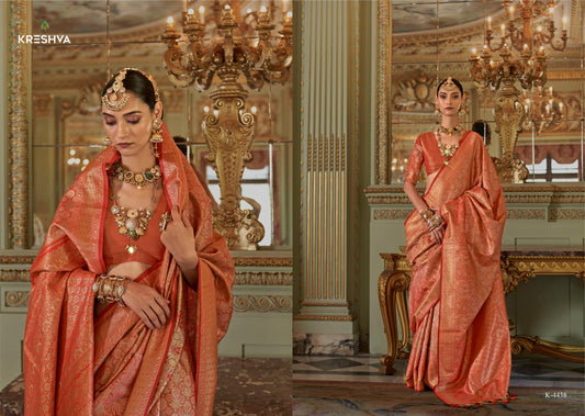 4438 Anupa Kreshva Pv Tissue Sarees
