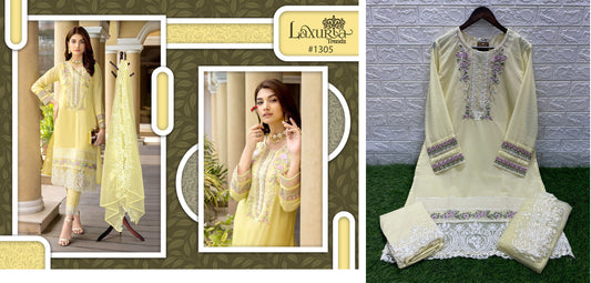 1305 Laxuria Trendz Pakistani Readymade Suits