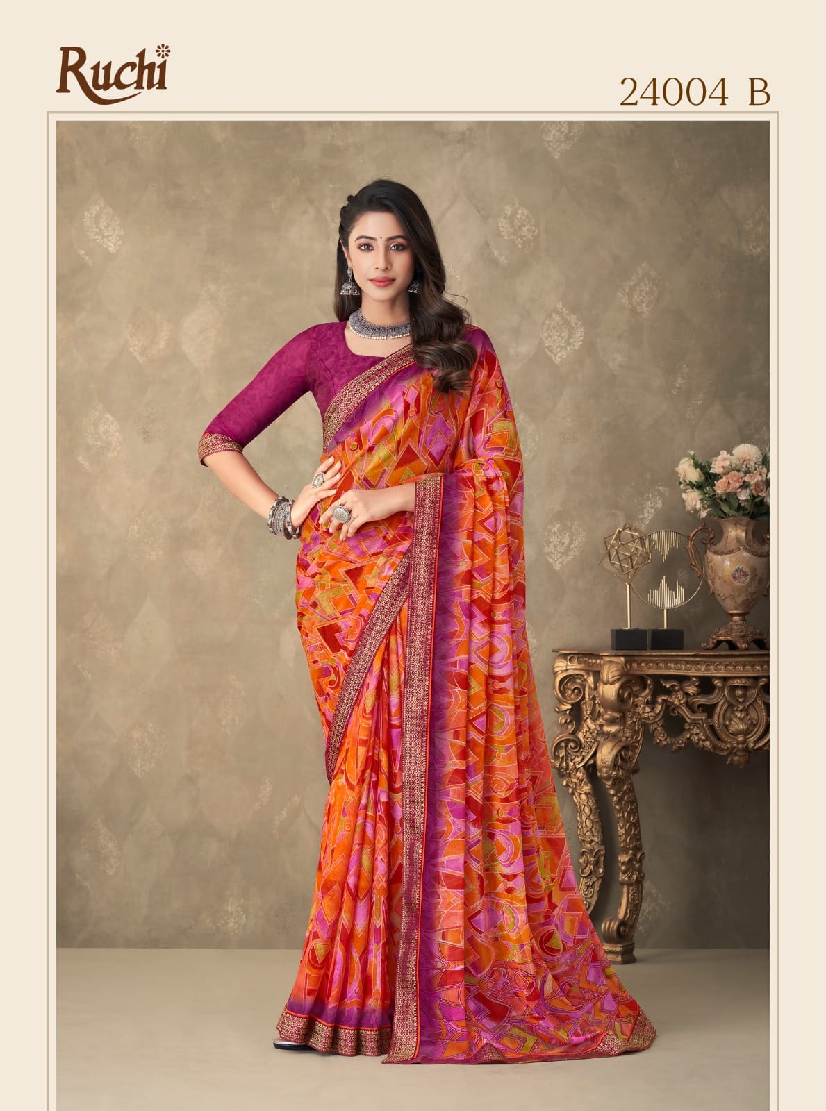 24004B Savera 7Th Edition Ruchi Sarees