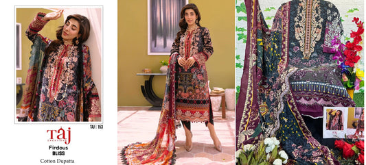 153 Taj Creations Pakistani Salwar Suits