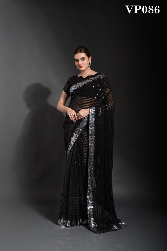 086 Madhuri Fashion Berry Sarees