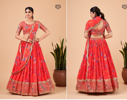 6002 Florence Aahvan Designs Lehenga Choli