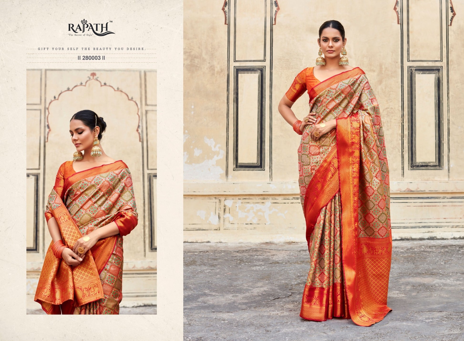 280003 Rajpath Sarees