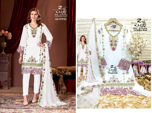 272722 Lavender Al Zain Pakistani Readymade Suits