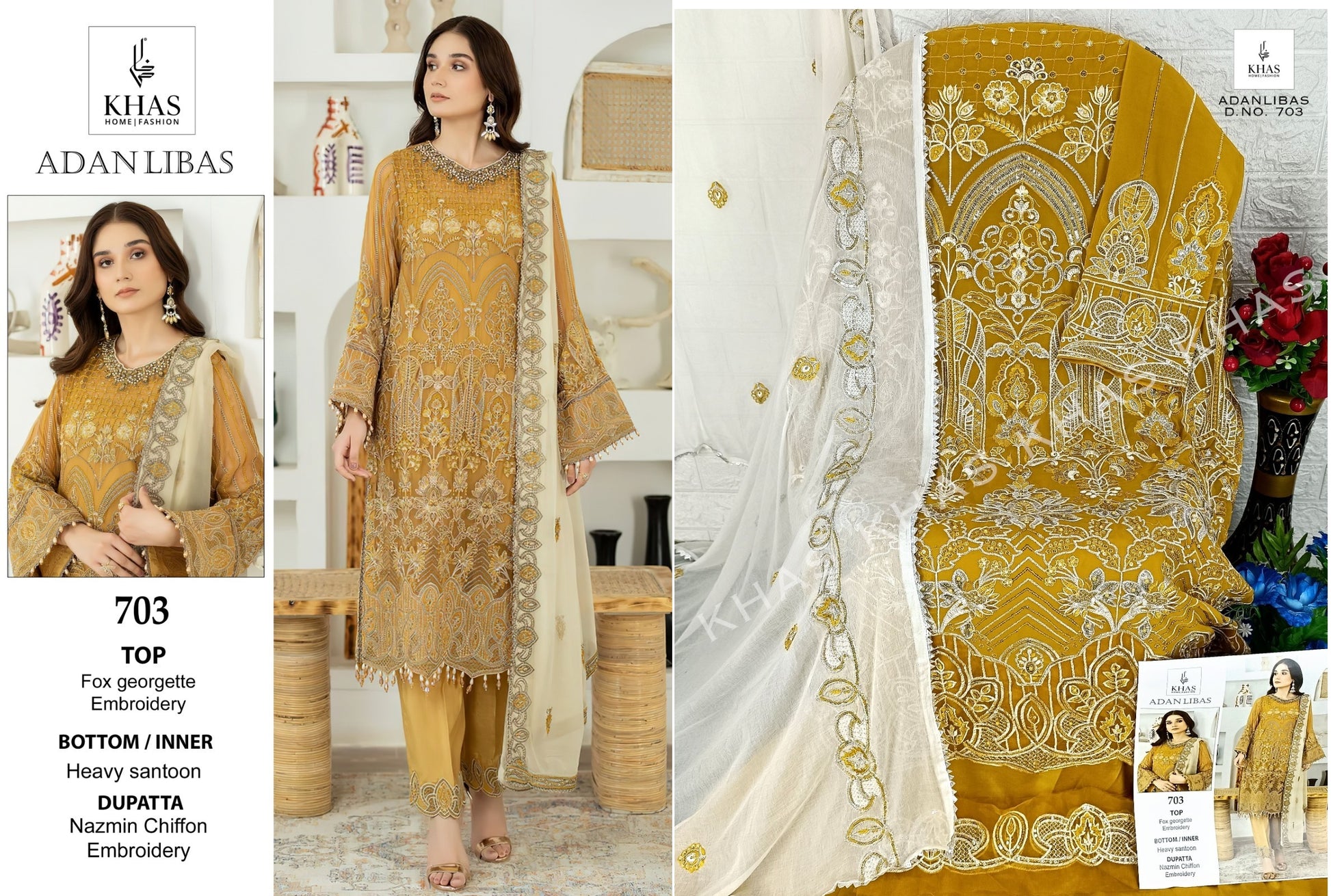 703 Khas Pakistani Salwar Suits
