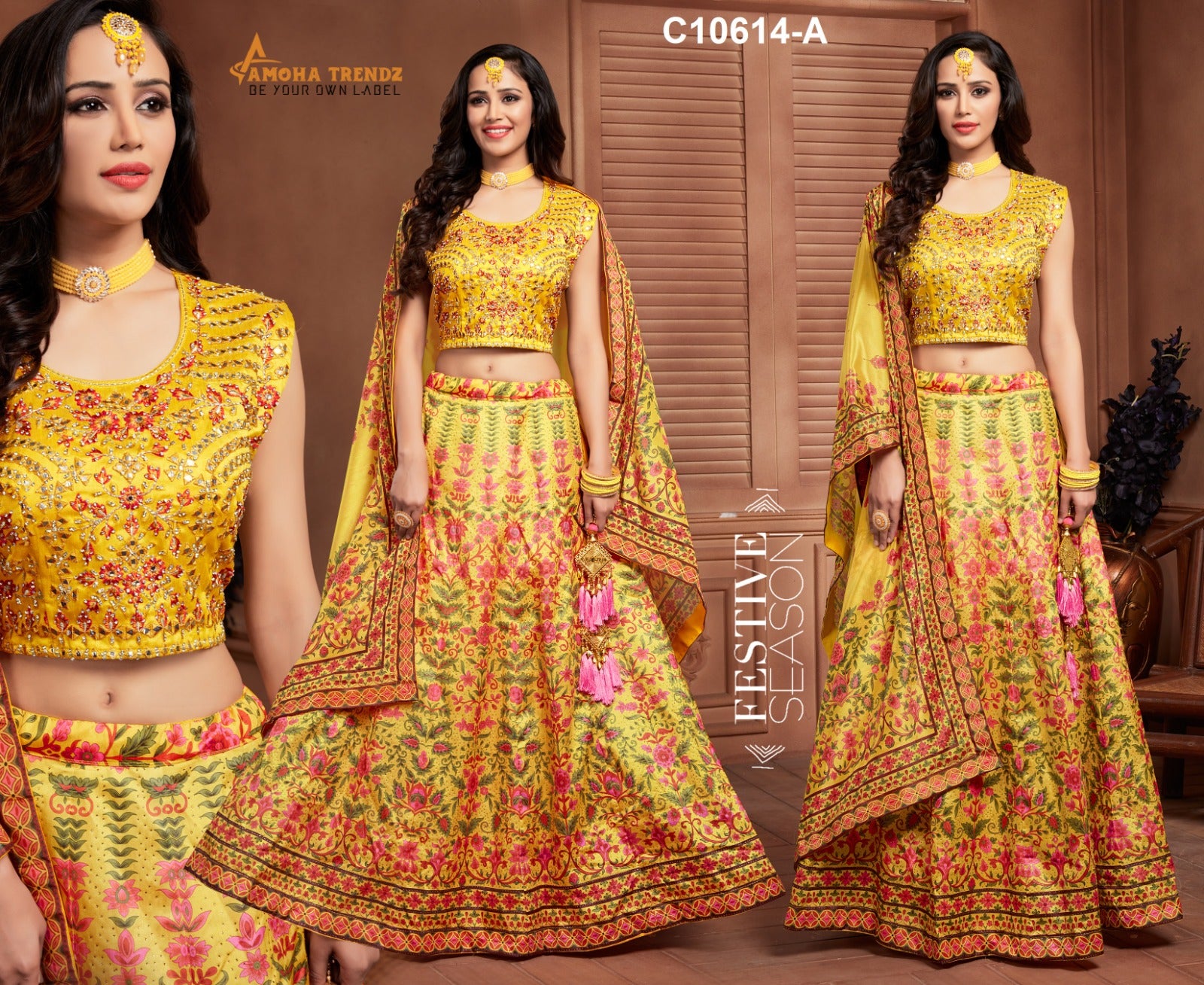 614A Amoha Lehenga Choli