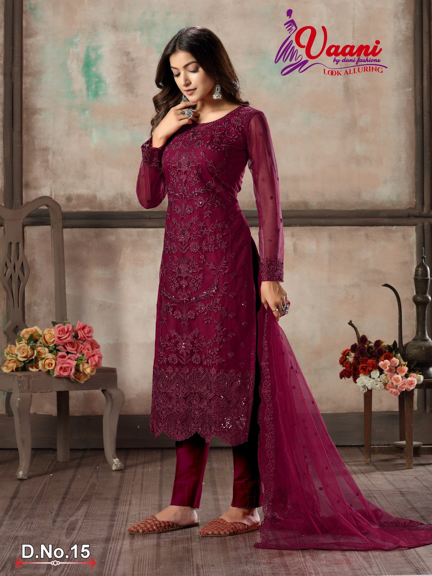 15 Vaani Vol 1 Dani Fashion Pakistani Salwar Suits