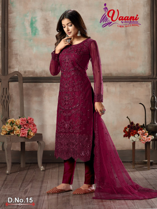 15 Vaani Vol 1 Dani Fashion Pakistani Salwar Suits