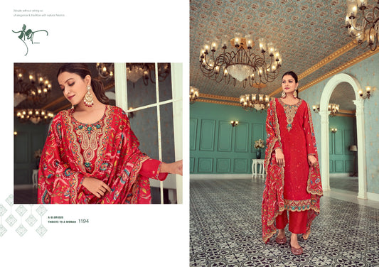 1194 Raheda Radha Unstitched Suits