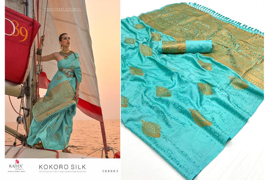 308003 Kokoro Silk Rajtex Sarees