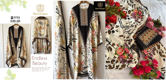 624 Ziaaz Designs Pakistani Salwar Suits