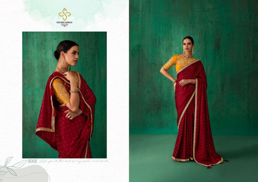 1001 Nurvi Shubh Shree Sarees